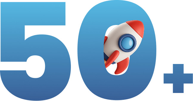50+ million installs