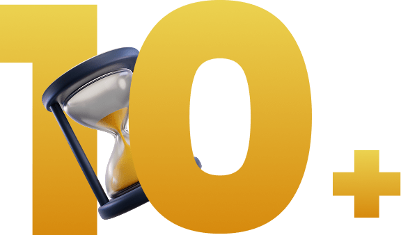 10+ Years in business